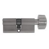 3x Knob Cylinder KD 60 mm 30/30 Keyed Alike Including