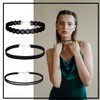 KSJEHW 6 Pieces Choker Necklace for Women Black Choker Necklace