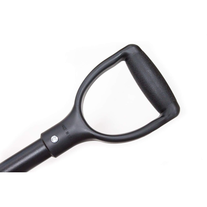 Bully Tools 14-Gauge Round Point Trunk Shovel w/Poly D-Grip Handle