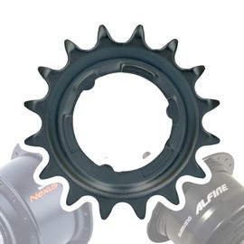 F26 Shimano Bicycle Nexus/Alfine Gear Hubs Wear Part Service Maintenance Replacement Hub Replacement Sprocket (Black 18 Teeth)