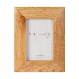 Impressions Photo Frame Wooden Oak 4" x 6"