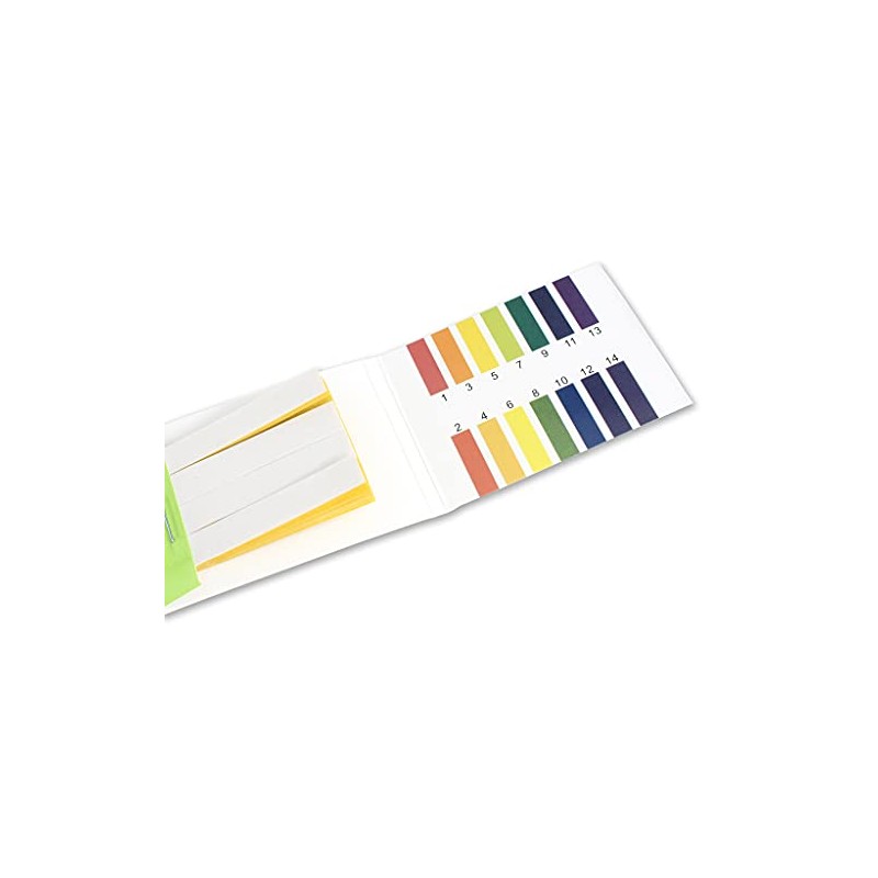 Versatile pH Test Paper, 72 Sheets Per Set (pH: 1-14),