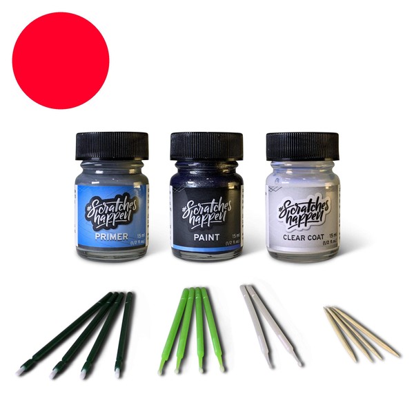 ScratchesHappen Exact-Match Touch Up Paint Kit Compatible with RAM Bright