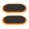 Leapiture 2Pcs Fitness Sliders Oval Yoga Sliding Disks Exercise Sliding
