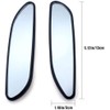 EEEKit 2pcs Side Mirror Blindspot, Blind Spot Mirror, 360 Degree