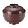 Fukui Craft 32015630 Sensuji Zelkova Soup Bowl Tamari 4 Size