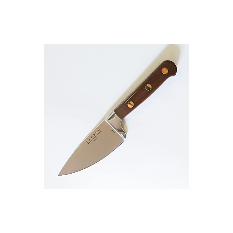 Lamson 4" Premier Forged WALNUT Handle Chef's Knife