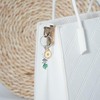 mintolex Natural Crystal Keychain Gift Healing Stones Key Ring Gift