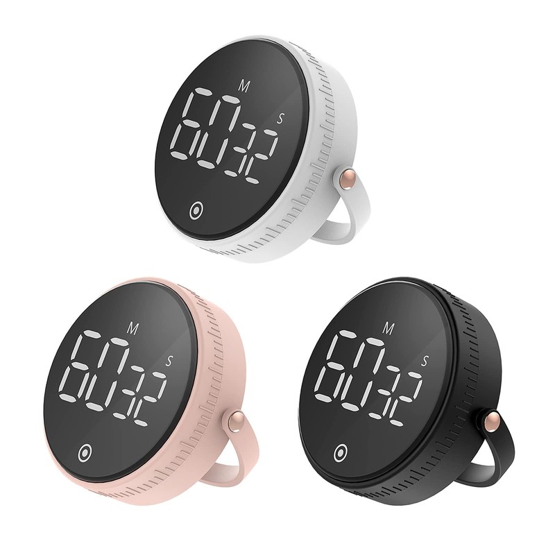 2022 Productivity Timer - Magnetic with Handle (Pink)