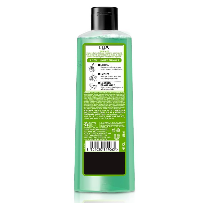 Lux Freesia Scent & Aloe Vera Bodywash - 245 ml/8.28