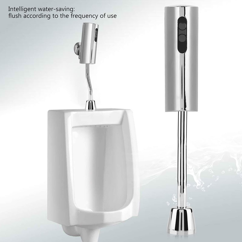 AYNEFY Automatic Sensor Urinal Valve,Wall Mounted Automatic Sensor Touchless Bathroom
