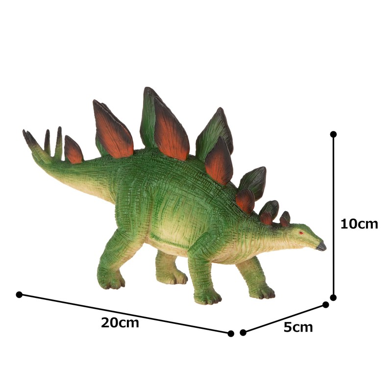Mojo 387228 Stégosaurus Figur, braun