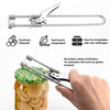2 Pcs Manual Can Openers, Adjustable Jar Can Openers, Easy