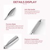 KADS Upgraded Dual-Ended Stainless Steel Nail Cuticle Pusher and Cleaner