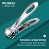 MR.GREEN Nail Scissors with Wide Jaw Sharp Nail Scissors Stainless