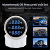 ARTILAURA Triple Gauge Set 3in1 (Oil Pressure+ Water Temperature +