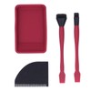4Pcs Silicone Glue Kit 2 Brush 1 Comb and 1