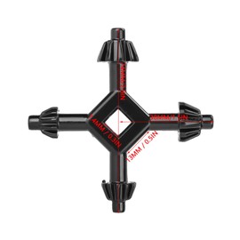 Llave de mandril de 4 vías, llave de taladro percutor y motorizada universal múltiple Portabrocas Con Destornillador De Impacto Adaptador De Portabrocas