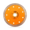 BGTEC Diamond Porcelain Saw Blades, 4-1/2 Inch/115MM Super-Thin Mesh Rim