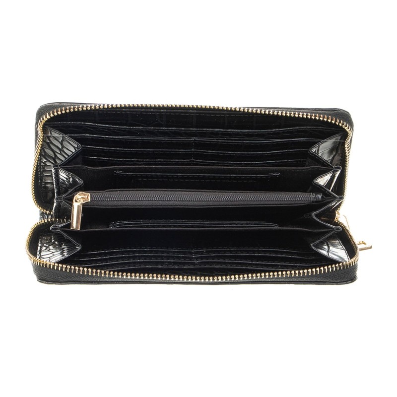 Bodenschatz Zip Around Wallet Black, black