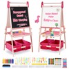 FUNLIO Anti-Warping Kids Art Easel, 3 Height Adjustable for Kids