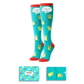 Zmart Knee High Pickle Gag Gifts Women - Pickle Socks Pun Punny Socks