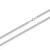 NKlaus 925 Sterling Silver Curb Chain Byzantine Chain 2.40 mm