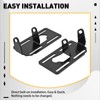 KUAFU LS Conversion Engine Mounts Compatible with 1973-1996 Square Body
