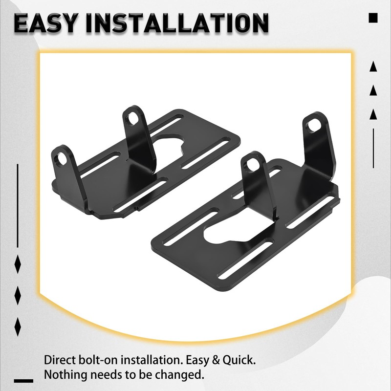 KUAFU LS Conversion Engine Mounts Compatible with 1973-1996 Square Body