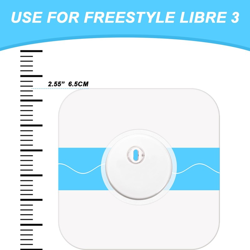 Waterproof Sticker for Freestyle Libre 3, 20 PCS Freestyle Adhesive