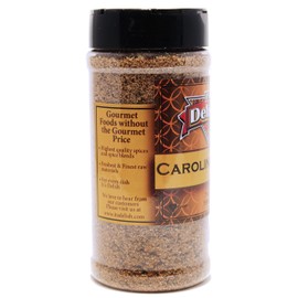 Carolina Rub Seasoning by Its Delish, Medium Jar, 7 Ounce