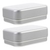 OUNONA 2pcs Soap Box Set Soap Box Set Soap Box