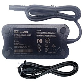 eeTao 3-Pin 36V AC/DC Adapter Compatible with STC Charger Model: STC-8133LC STC8133LC DC36V 2A 36VDC 2000mA 36.0V 2.0A Kunshan ST Electronics Co.Ltd Li-ion Battery Charger Power Supply Cord Cable
