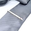 Swank Birthstone Tie Clip, Crystal, No Gemstone