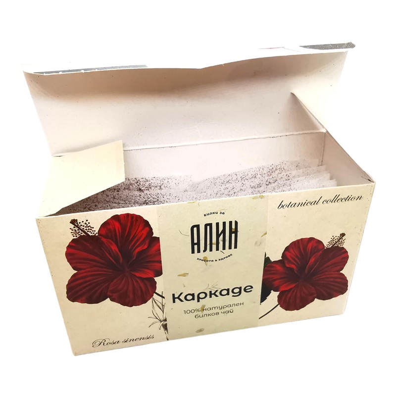 ALIN Hibiscus Tea - 100% Hibiscus Flowers - 2x20 Tea