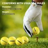 Golf Practice Balls 12 Pack with 382 Dimple Design,Compression 82-85°,