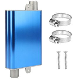 Silencer, Auxiliary Heating Accessories, Silencer for Emergency Generator, Auxiliary Heater, Diesel Heater, for Eberspacher/Webasto (Blue)