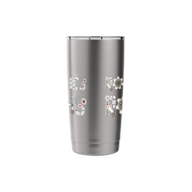 Robotics Rocks - Cyborg Engineer Engineering Robot Builder Stainless Steel Insulated Tumbler