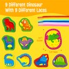 SpriteGru 9 Pieces Kids Lacing Cards, Double Sided Sewing Cards