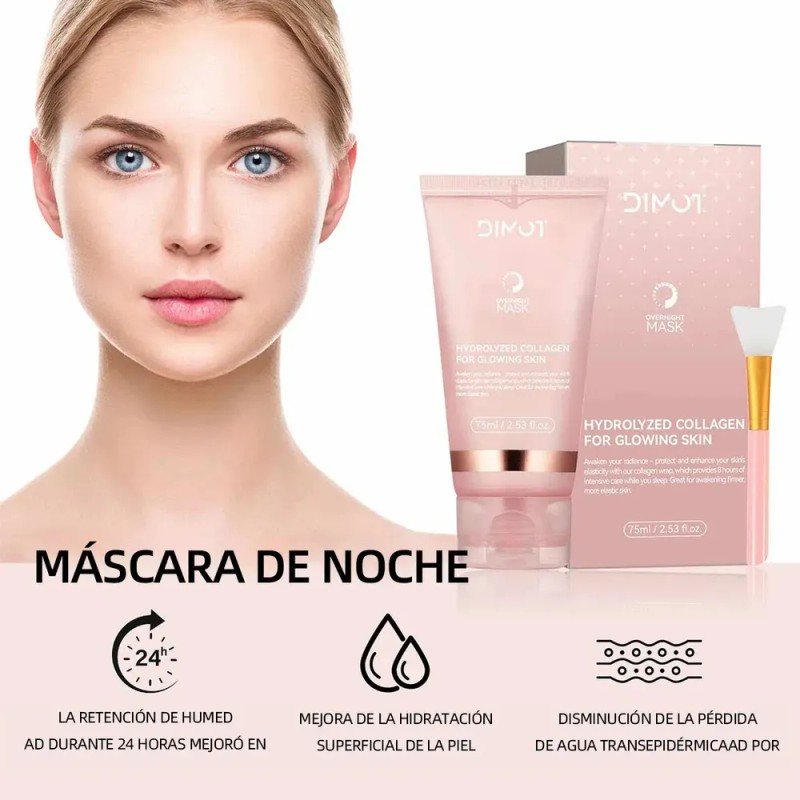 Mascarilla Facial De Colageno Wrapping Mask Nocturna 75ml Tipo de