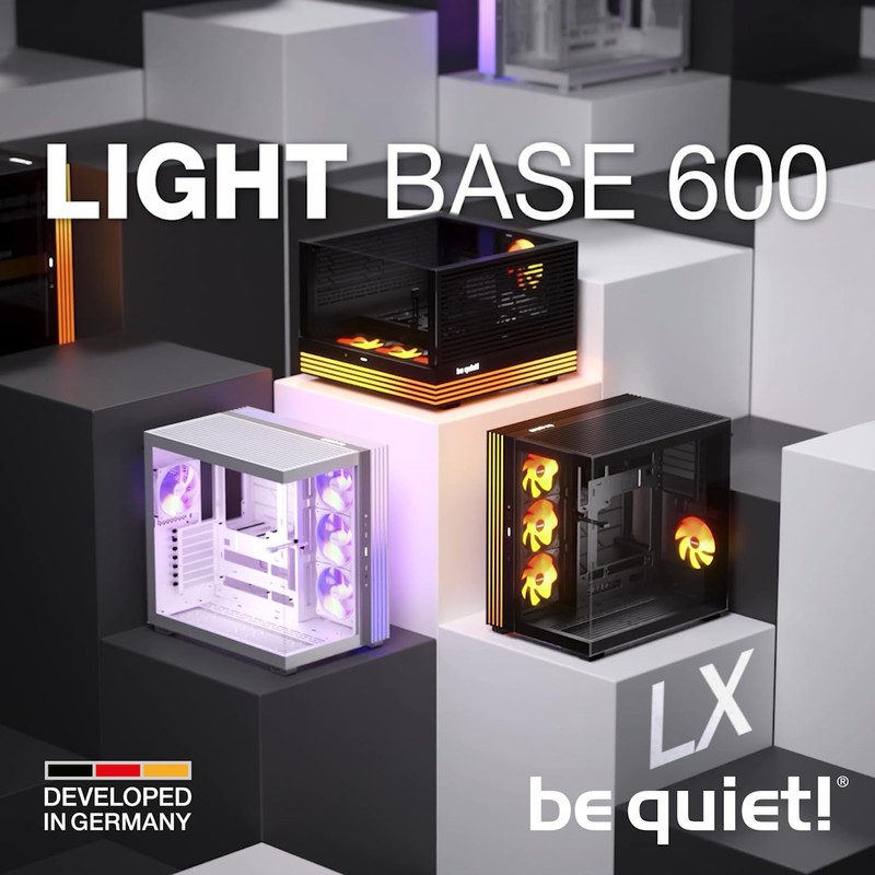 be quiet! Light Base 600 DX PC Case | White