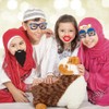 Eid al-Fitr Photo Booth Props, Eid Mubarak Patterns Photo Booth