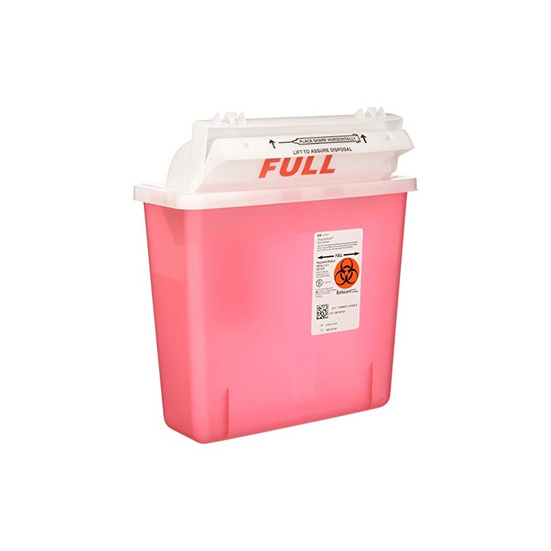 8507SA- Container Sharpstar In-Room Mailbox Lid Red 5qt Ea by,