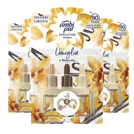 Ambi Pur 3 x 3Volution Vanilla and Magnolia Air Freshener Refill 20 ml Each