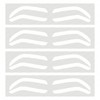Permanent Makeup Eyebrow Auxiliary Stickers,Airbrush Brow Stickers Stencils Shape Tape,Brow