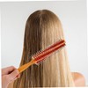 IWOWHERO Round Wooden Handle Curling Hair Brush for Blow Drying