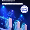 UV Toothbrush Sterilizer & Holder with Auto Shutoff - 2025