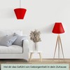 Wogati® Premium Lampshade, E14/E27, Cotton, Various Sizes and Colours, Colour: