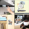 TRIOSK Fridge Magnet Strong Penguin Magnet Sayings Funny Motivation with