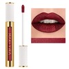 MAKI YIKA Dark Red Lipstick for Women Metallic Lipsticks Glitter